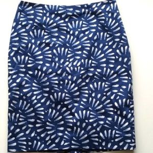 The Limited lined batique pencil skirt.